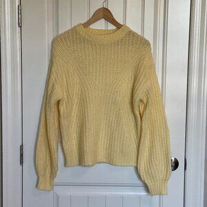 A New Day Women's Butter Yellow Sweater - XS